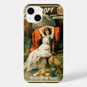 Vintage-Magieposter, Magier Frederick Bancroft Case-Mate iPhone 14 Hülle