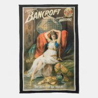 Vintage-Magieposter, Magier Frederick Bancroft