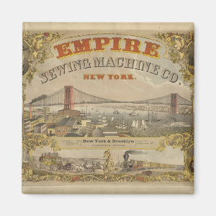 Vintage-Magnet New York City Magnet