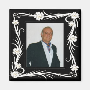 Vintage Magnet Vintage Florales Bild hinzufügen