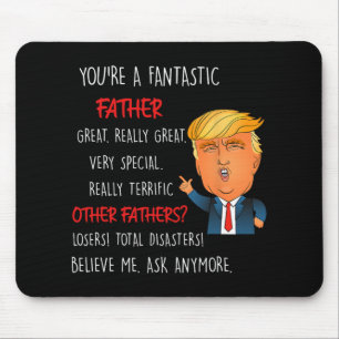 Vintage Make Father's Day Great Again Papa Lustig Mousepad
