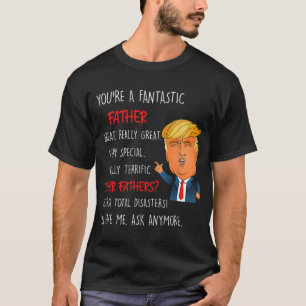 Vintage Make Father's Day Great Again Papa Lustig T-Shirt