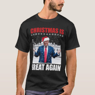 Vintage Make Weihnachten wieder großartig Xmas Lus T-Shirt