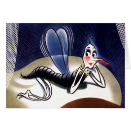 Vintage Malaria-Mücke