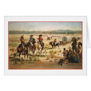 Vintage Malerei des Lastwagen-Zugs