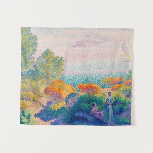 Vintage Malerei Wandteppich (Vorderseite (Horizontal))