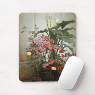 Vintage Malseite eines Greenhouse von Lambdin Mousepad