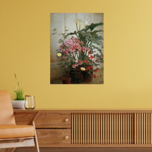 Vintage Malseite eines Greenhouse von Lambdin Poster