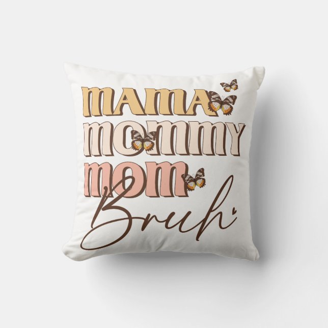 Vintage Mama Kissen (Vorderseite)