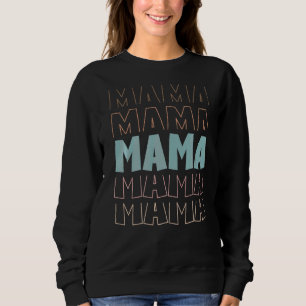 Vintage Mama Vintage Muttertag Mama Mutti Mama C Sweatshirt