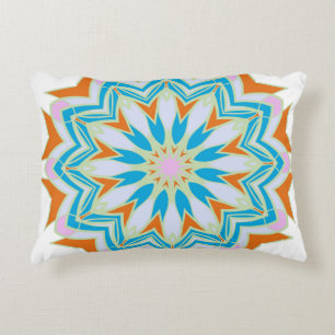 Vintage Mandala, Florales Mandala. Orientalisches Dekokissen