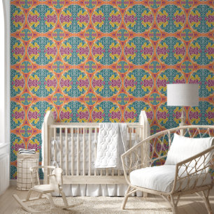 Vintage-Mandala-Muster - Bohemian Chic 1 Tapete