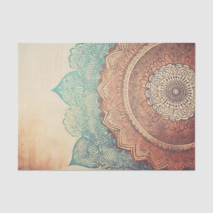 Vintage Mandala-Tissue-Seite Seidenpapier