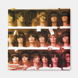 Vintage Mannequin-Leiter Magnet