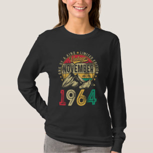 Vintage Männer 60 Jahre altes Geschenk Funny Novem T-Shirt