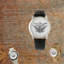 Vintage Männerbeobachtung Armbanduhr