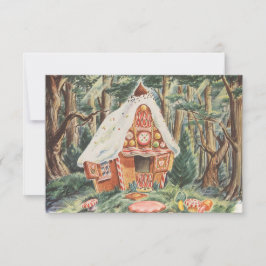 Vintage Märchen, Adresswechsel Einladung