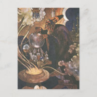 Vintage Märchen, Aladdin und die magische Lampe