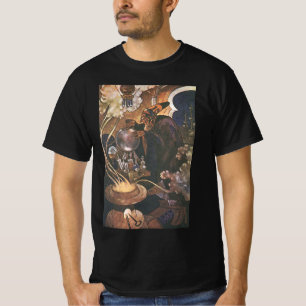 Vintage Märchen, Aladdin und Magic Lamp T-Shirt