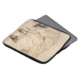 Vintage Märchen, Aschenputtel von Arthur Rackham Laptopschutzhülle
