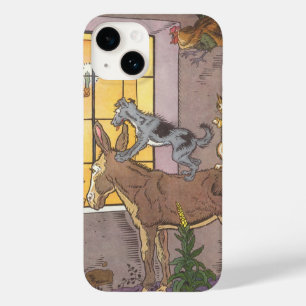 Vintage Märchen, Bremer Stadtmusikanten, Hauman Case-Mate iPhone 14 Hülle