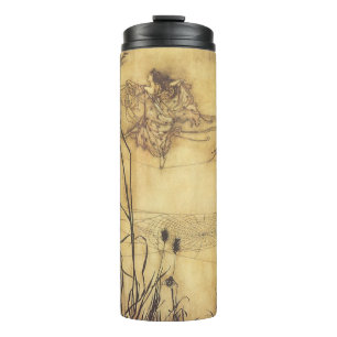 Vintage Märchen, Des Feen Seiltanz von Rackham Thermosbecher