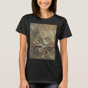 Vintage Märchen, Die Meerjungfrau von Edmund Dulac T-Shirt
