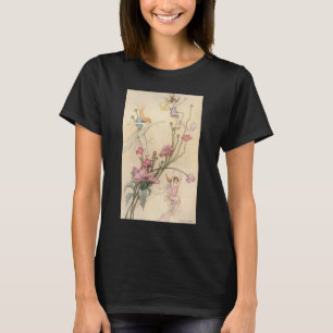 Vintage Märchen, drei Geister voller Freude T-Shirt
