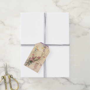 Vintage Märchen, drei Spirituosen gefüllt mit Freu Geschenkanhänger