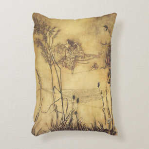 Vintage-Märchen, Fairy's Seiltanz von Rackham Dekokissen
