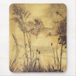 Vintage Märchen, Fairy's Tightrope von Rackham Mousepad