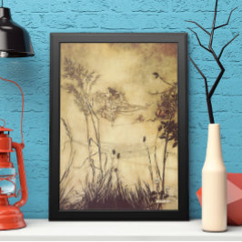 Vintage Märchen, Fairy's Tightrope von Rackham Poster