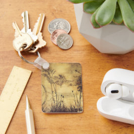 Vintage Märchen, Fairy's Tightrope von Rackham Schlüsselanhänger