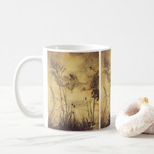 Vintage Märchen, Fairy's Tightrope von Rackham Tasse