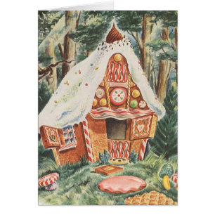 Vintage Märchen, Hänsel und Gretel Candy House
