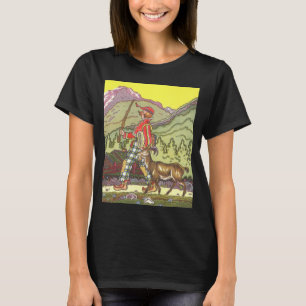 Vintage Märchen, Junge und der Nordwind, Hauman T-Shirt