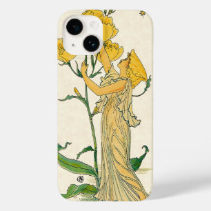 Vintage Märchen, Nachtkerze, Walter Crane Case-Mate iPhone Hülle