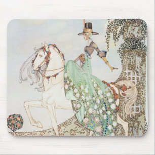 Vintage Märchen, Prinzessin Minette, Kay Nielsen Mousepad