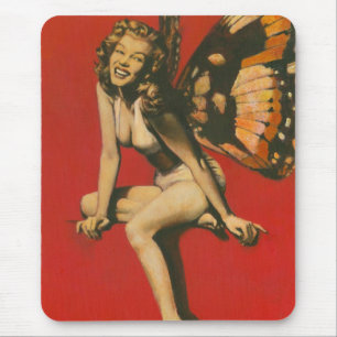 Vintage Märchenmousepad Mousepad