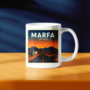 Vintage Marfa Texas Kaffeetasse