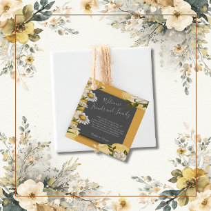 Vintage Margaret Blume Elegance Geschenkanhänger