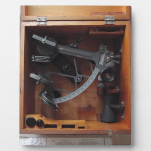 Vintage-Marine-Sextant Fotoplatte