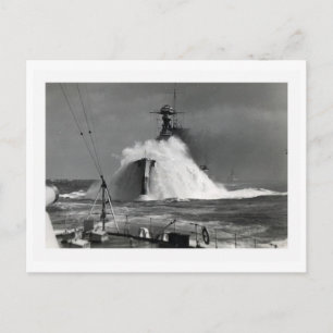 Vintage Marines Foto - Das Schiff Royal Oak Postkarte