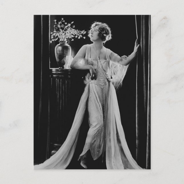 Vintage Marion Davies Postkarte (Vorderseite)