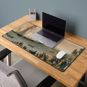 Vintage-Maritim, New York Yacht Club-Regatta Schreibtischunterlage