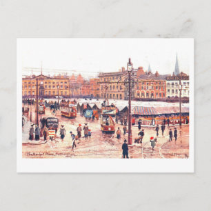 Vintage-Markt, Nottingham, Postkarte
