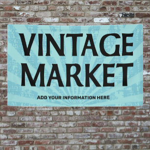 Vintage Marktreformen Banner