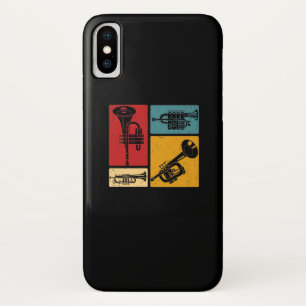 Vintage-Marschbläser-Trompeter-Retro-Design Case-Mate iPhone Hülle
