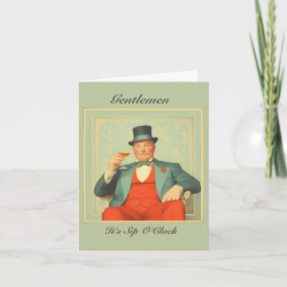 Vintage Martini Dandy - Gentlemen, es ist Zeit zum