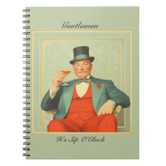 Vintage Martini Dandy - Gentlemen, es ist Zeit zum Notizblock
